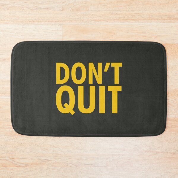 Item preview, Don't Quit designed and sold by PabloPatterns.