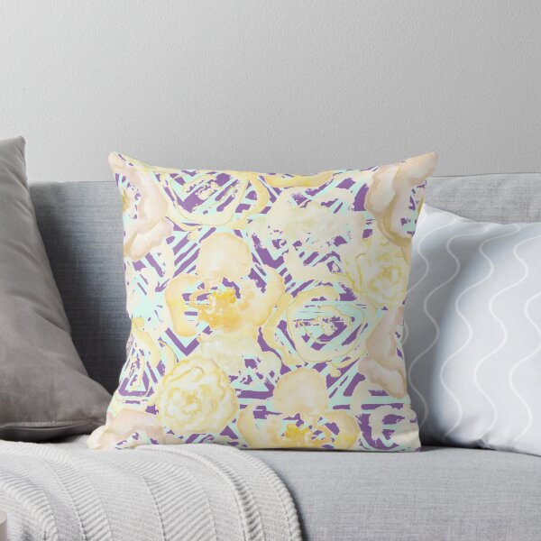 Item preview, Yellow Purple Watercolor Roses designed and sold by WaderTees.