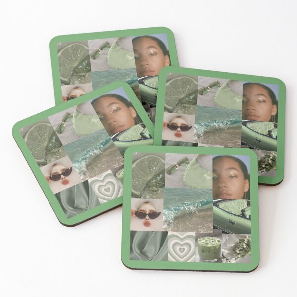 Item preview, Green aesthetic Mood Board designed and sold by Robisko Store.