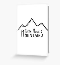 Faith Quote Greeting Card