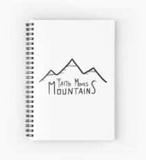Faith Quote Spiral Notebook