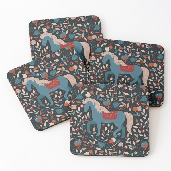Item preview,  Horse night background Art Pattern designed and sold by Patternsonly.