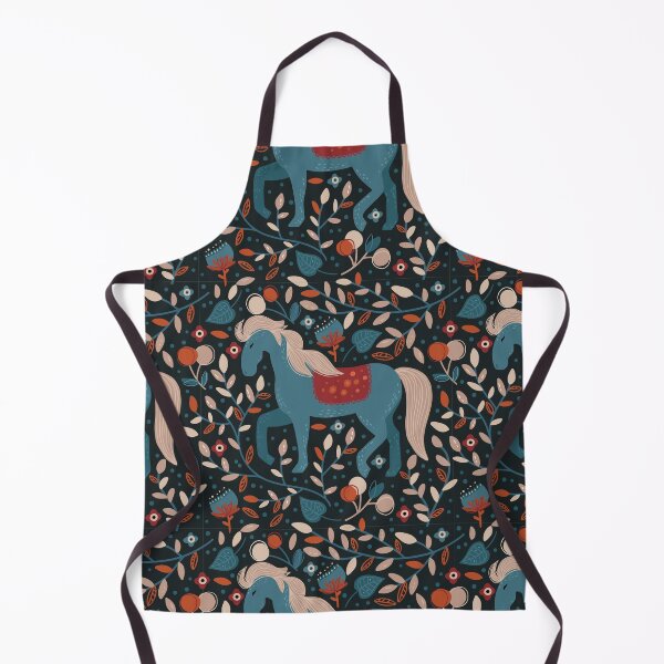Item preview, Horse night background Art Pattern designed and sold by Patternsonly.