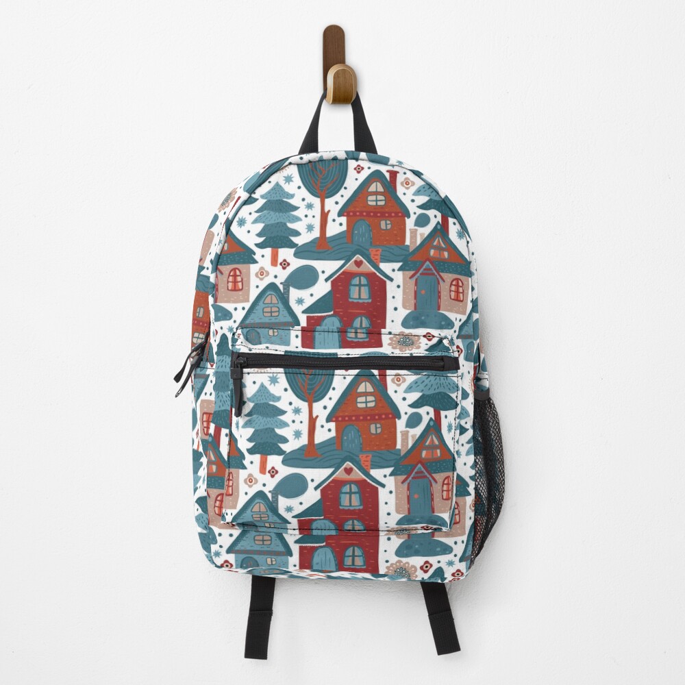 Vista previa del artículo con la obra «Mochila», diseñado y vendido por Patternsonly.