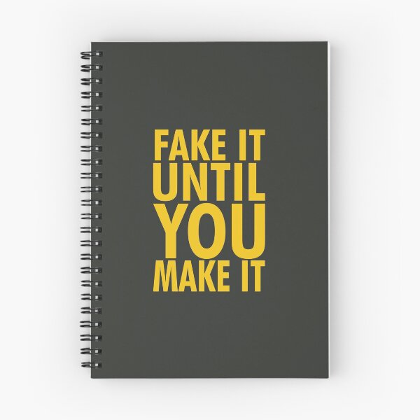 Item preview, Fake It Until You Make It designed and sold by PabloPatterns.
