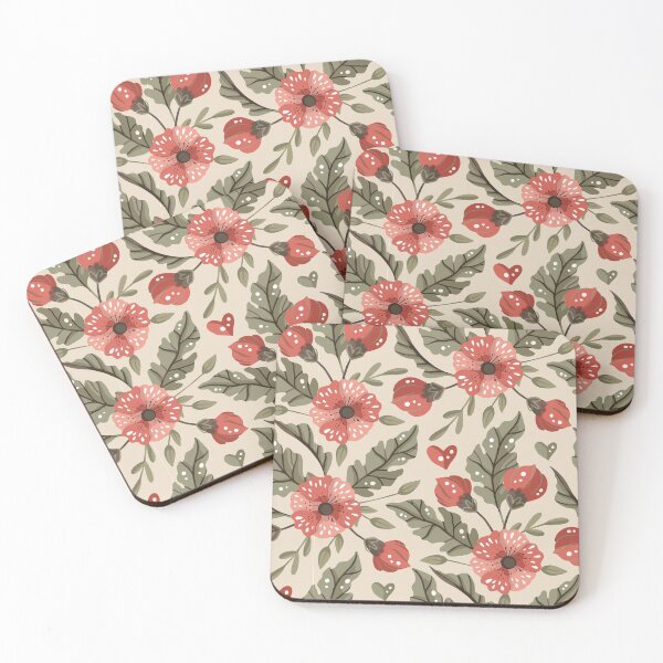 Item preview, Watercolor flowers pattern designed and sold by Patternsonly.