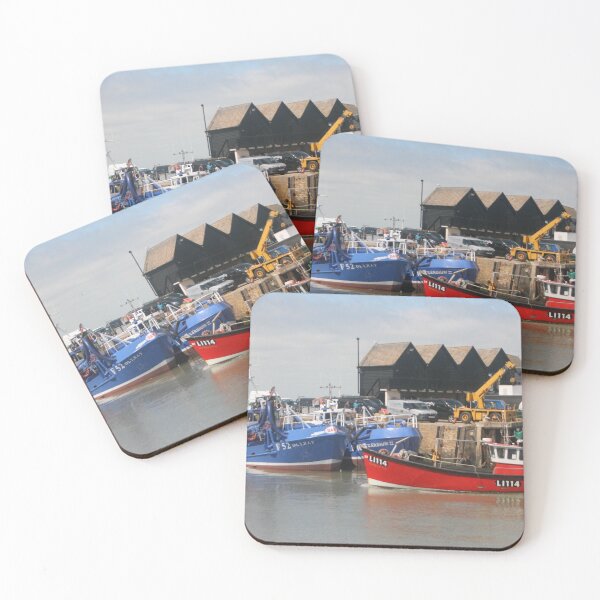Item preview, Fishing Boats in Whitstable Harbour designed and sold by Touchstone21.
