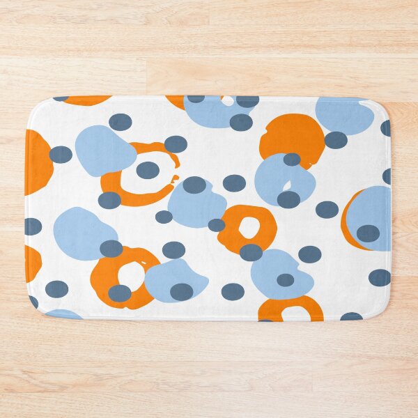 Item preview, Orange and Blue Pattern designed and sold by Pinguwing.