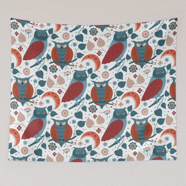 Item preview, Owls designed and sold by Patternsonly.