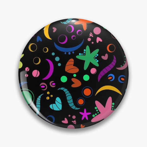 Item preview, Summer at the Neon Beach, Retro 90's Surfer Pattern designed and sold by Automeowtic.