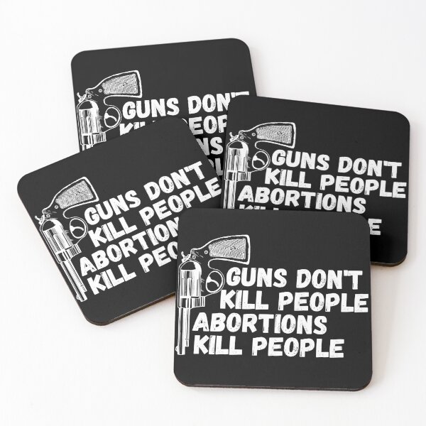 Item preview, Guns Don't Kill People Abortions Kill People designed and sold by Shop signer.