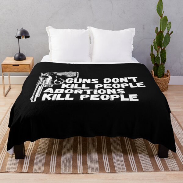 Item preview, Guns Don't Kill People Abortions Kill People designed and sold by Shop signer.