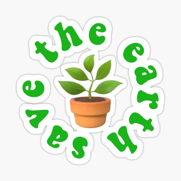 Save the Earth Sticker