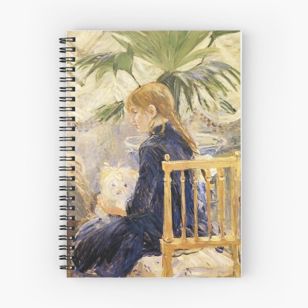 Item preview, Girl with Dog, Berthe Morisot, 1886 designed and sold by goodimpressions.