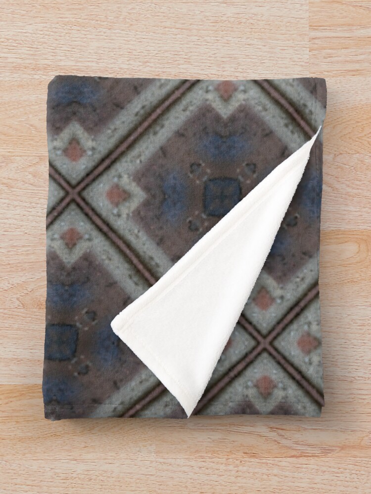 Thumbnail 3 of 6, Throw Blanket, Paver Pattern designed and sold by DomGDesign.