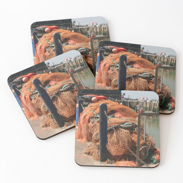 Item preview, Fishermens Nets at Whitstable Harbour  designed and sold by Touchstone21.