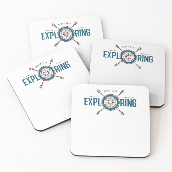 Item preview, Never Stop Exploring designed and sold by JuneFisher.