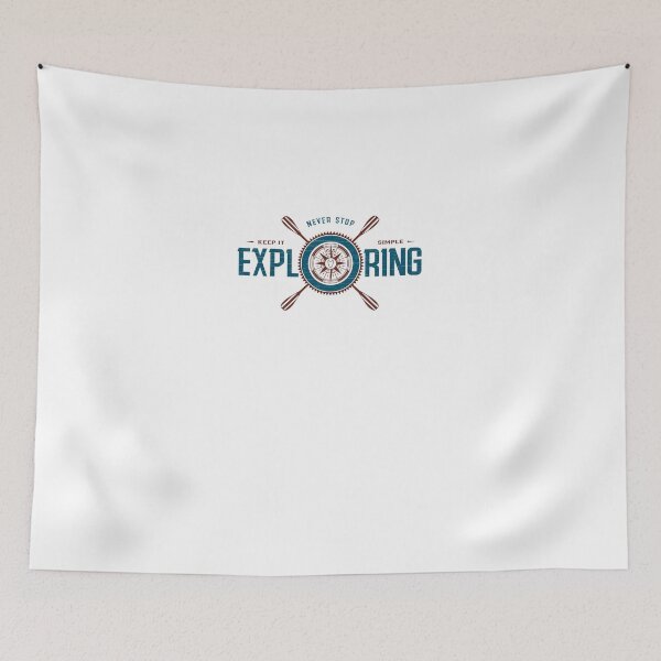 Item preview, Never Stop Exploring designed and sold by JuneFisher.