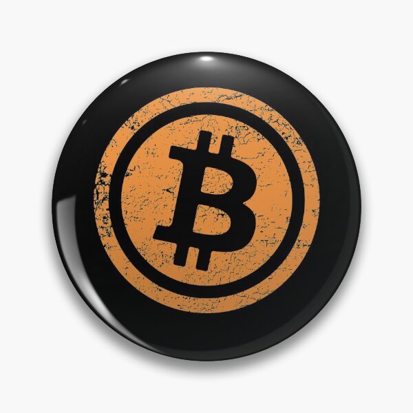 Item preview, Bitcoin Vintage Distressed Black designed and sold by Trader-Style.