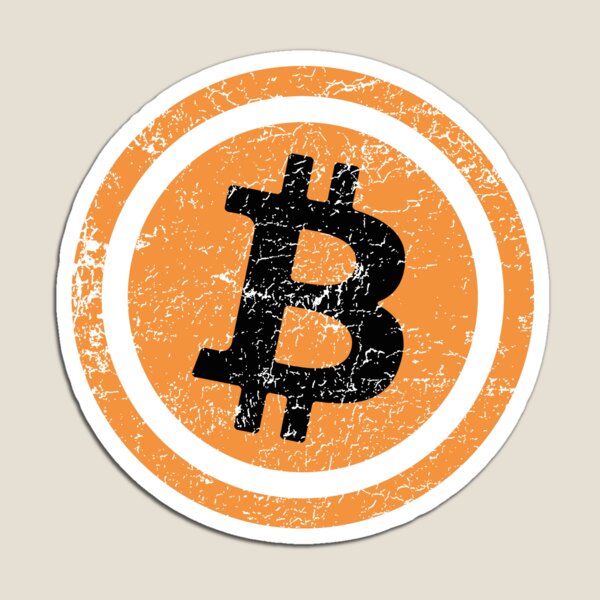 Item preview, Bitcoin Vintage Angustiado Negro designed and sold by Trader-Style.