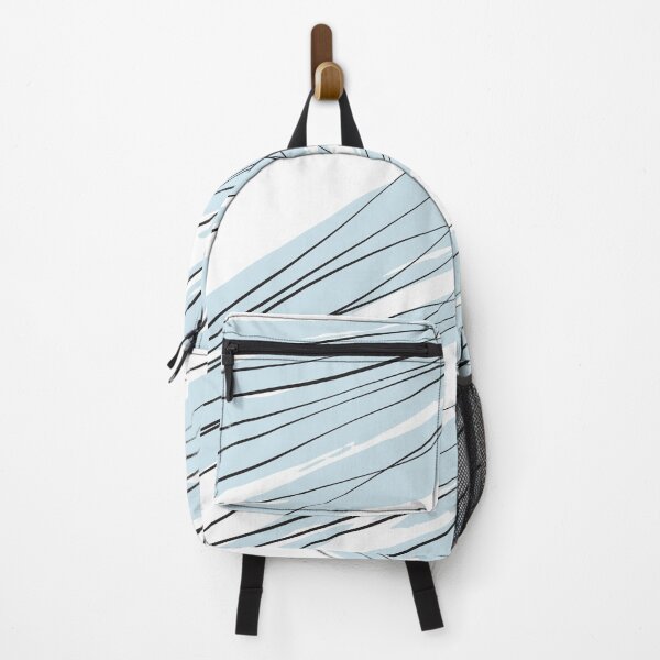 Item preview, Abstract brush strokes. Blue. designed and sold by PAPER MOON art & design.