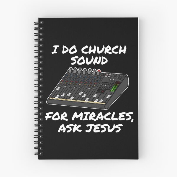 Item preview, I Do Church Sound For Miracles Ask Jesus designed and sold by doodlerob.
