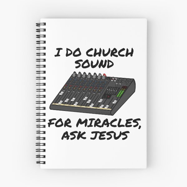 Item preview, I Do Church Sound For Miracles Ask Jesus designed and sold by doodlerob.