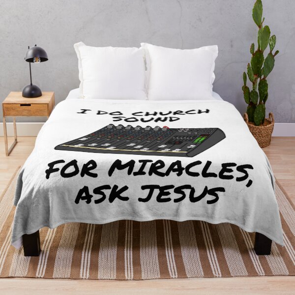 Item preview, I Do Church Sound For Miracles Ask Jesus designed and sold by doodlerob.