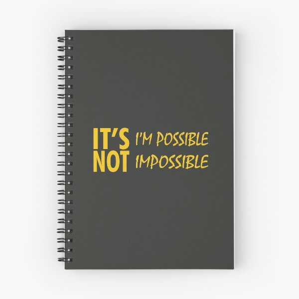 Item preview, It Is I Am Possible Not Impossible designed and sold by PabloPatterns.