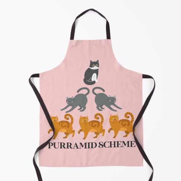 Item preview, Pyramid Scheme Cat Funny Gift Idea Multi Level Marketing MLM Scam Women Men Unisex designed and sold by Talia Jones.