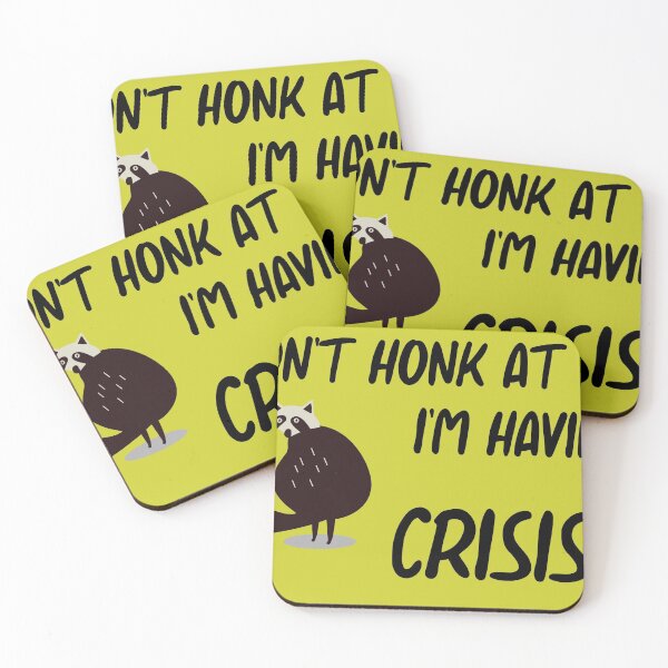 Item preview, Havin' A Crisis Bumper designed and sold by GlitzDesign.