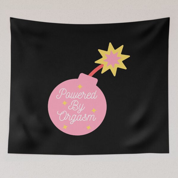 Item preview, Powered By Orgasm Funny Orgasm Gift For Couple designed and sold by Shop signer.