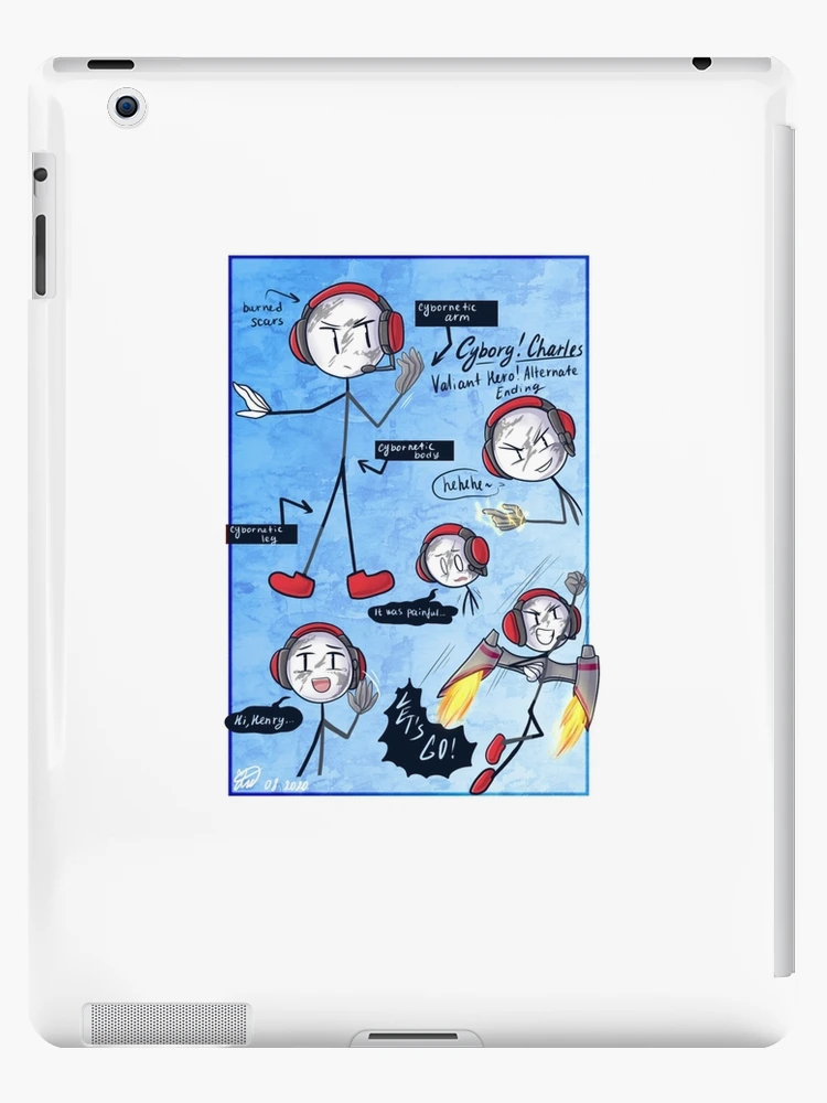 Henry stickmin you have been distracted iPad Case & Skin for Sale by  memelordKING