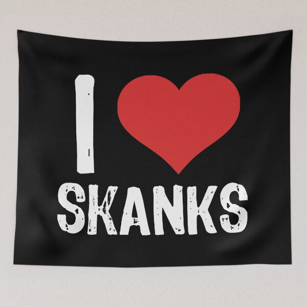Item preview, I Love Skanks designed and sold by The "I Love Everything" Shop.