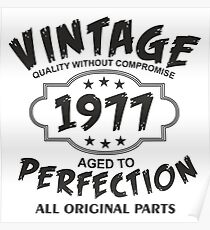 Vintage 1977 Poster