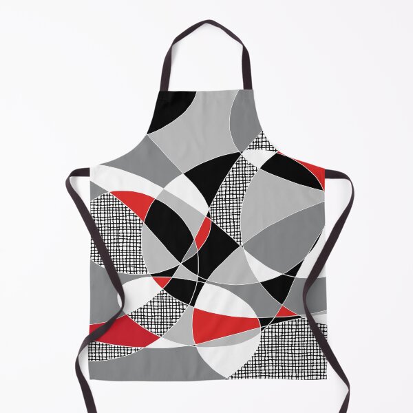 Item preview, Randomly Retro II Red Grey Black White designed and sold by QuestingPixel.