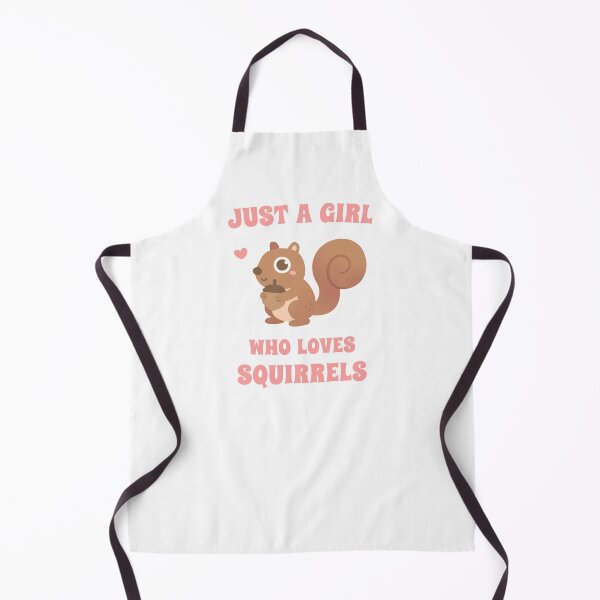 Item preview, Cute Just A Girl Who Loves Squirrels designed and sold by rustydoodle.