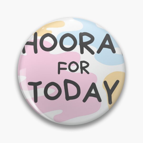 Item preview, Hooray for today colorful cute Happy day designed and sold by Hohohaxi.