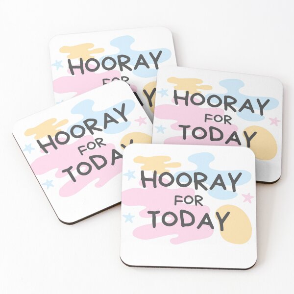 Item preview, Hooray for today colorful cute Happy day designed and sold by Hohohaxi.