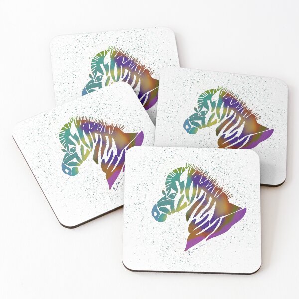 Item preview, Colorful Zebra designed and sold by PritiRawtoo.