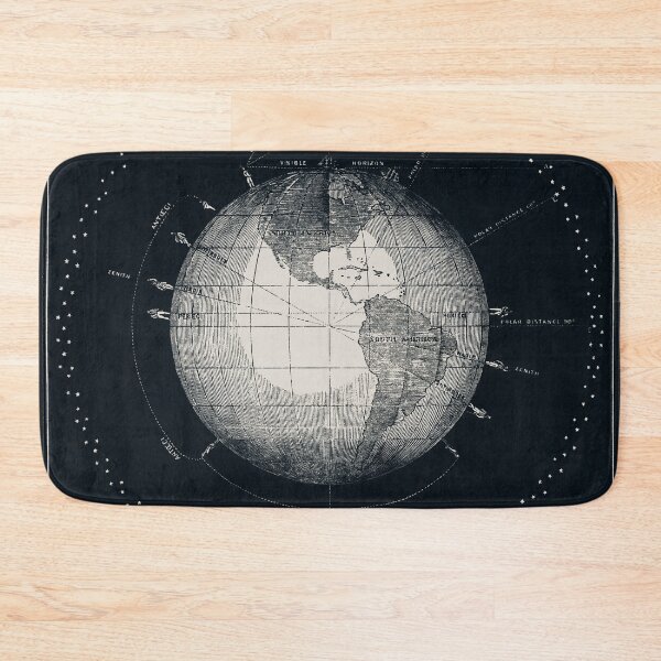 Item preview, Planet Earth - Vintage poster - Definitions (1851) designed and sold by Freewheeling.