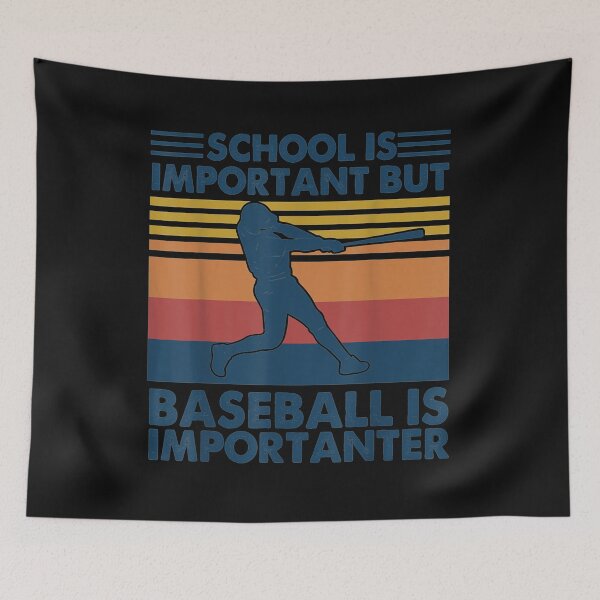 Item preview, La escuela es importante pero el béisbol es más importante Vintage designed and sold by evonnedthurmon.