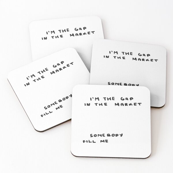 Item preview, I'm the Gap in the Market, Somebody Fill Me designed and sold by 4naans.