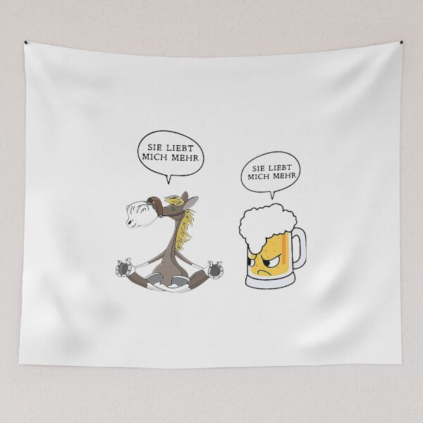 Item preview, HORSE AND BEER SIE LIEBT MICH MEHR AN SIE LIEBT MICH MEHR designed and sold by GilmoPollard88.