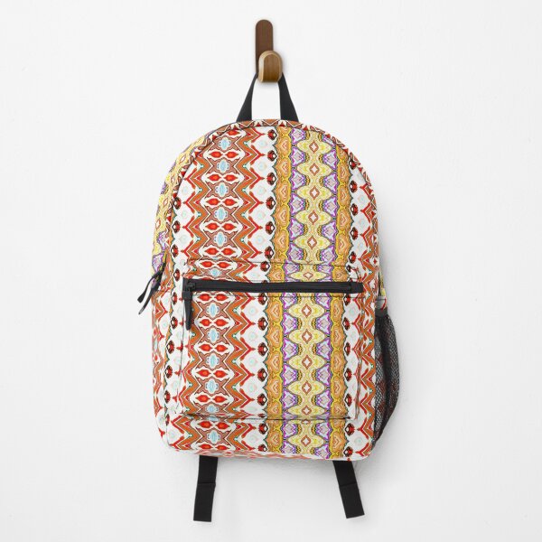 Item preview, Excess Energy Red White Yellow Orange Stripes Pattern designed and sold by Sector18.
