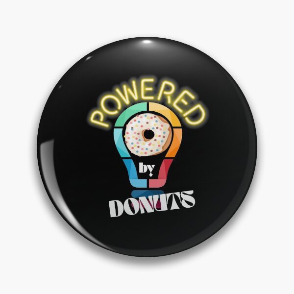 Item preview, Lightbulb - Powered by Donuts designed and sold by KaylaStudio.