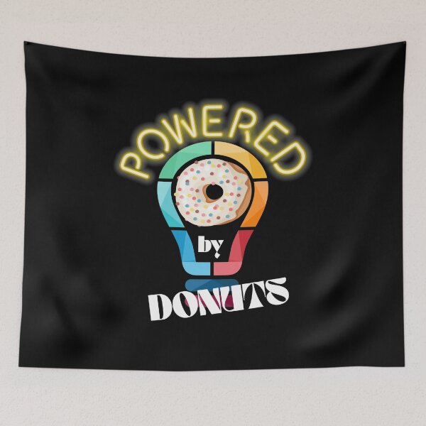 Item preview, Lightbulb - Powered by Donuts designed and sold by KaylaStudio.