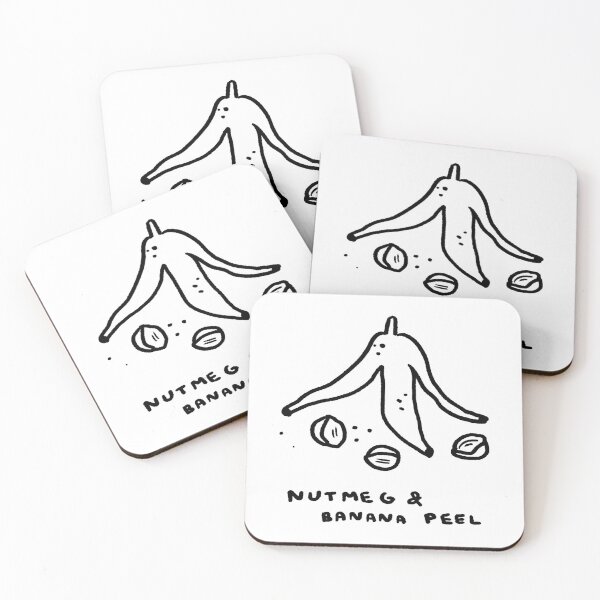 Item preview, Nutmeg And Banana Peel designed and sold by 4naans.