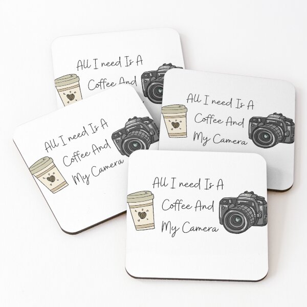 Item preview, All I Need Is A Coffee And My Camera designed and sold by Meggie-moos.