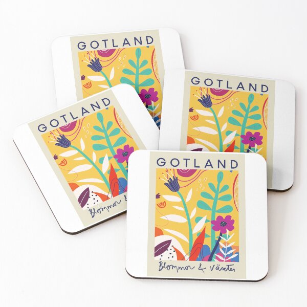 Item preview, Blommor Och Vaxter I Gotland Poster designed and sold by geeksjonathan.